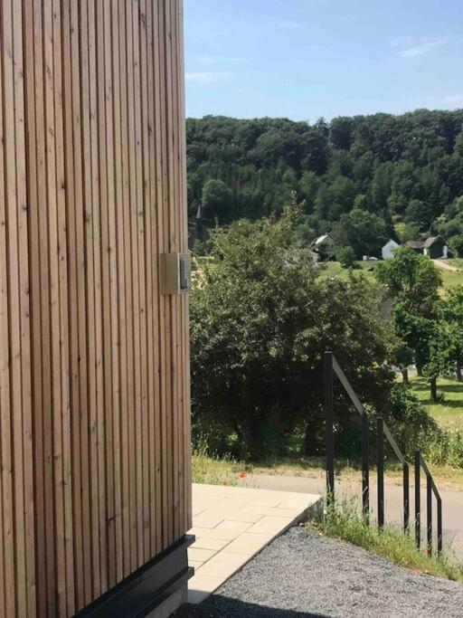 Eifelhausaufzeit-Vulkaneifel-Architekten-Chalet Mit Sauna Im Vulkankrater Immerath Екстер'єр фото